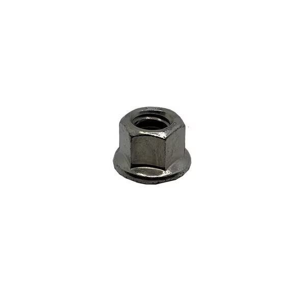 Flange Nut, M6, Zinc Plated, Suburban Bolt And Supply, Mfr#: A44200600FLZ